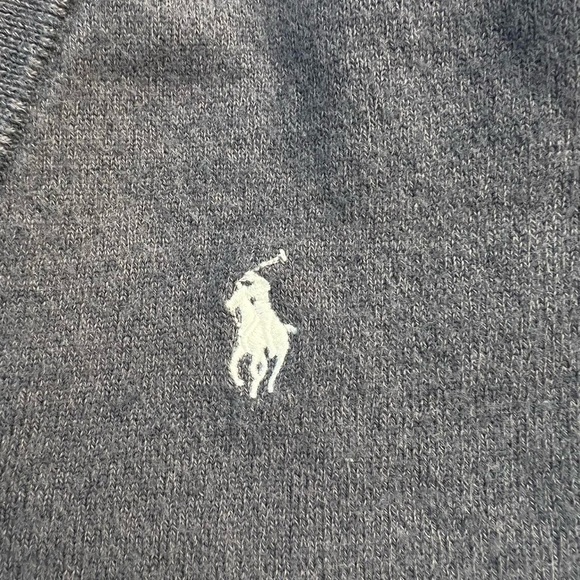 Ralph Lauren Gray V-Neck Mini Dress - Picture 4 of 5